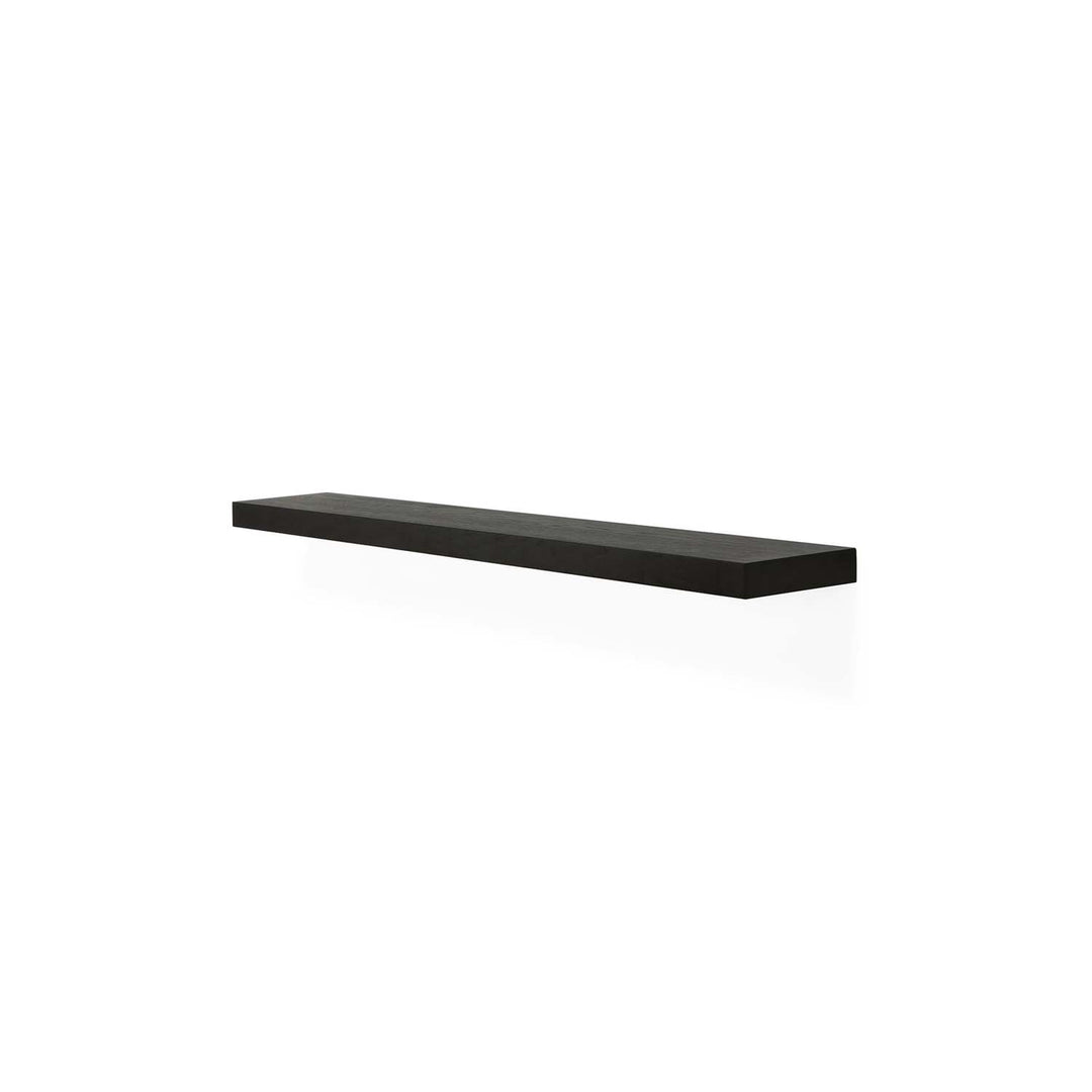 Ethnicraft Oak Black Wall Shelf 70cm - Varnished