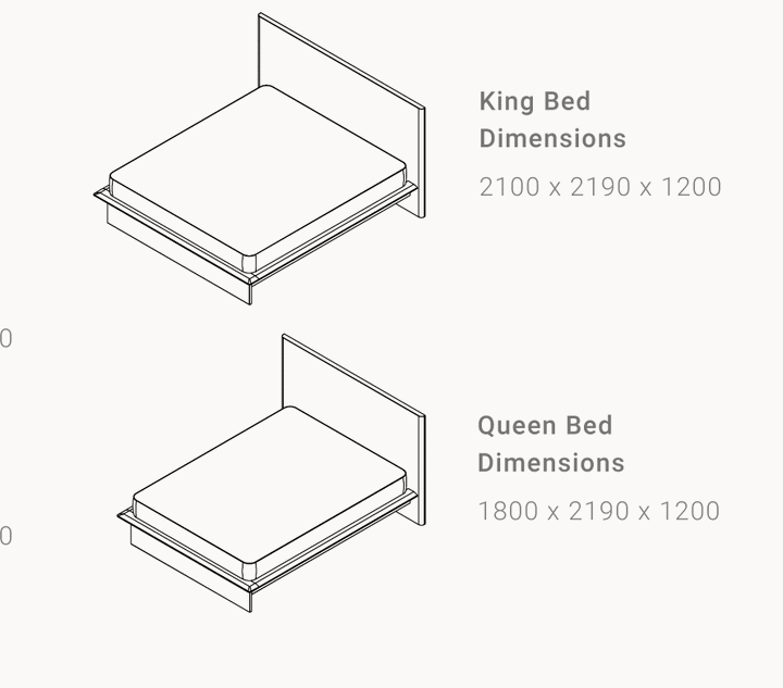 Como Messmate solid Timber bed