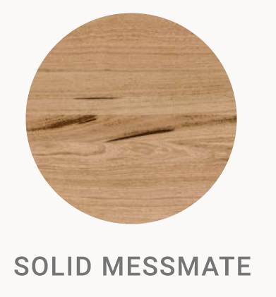 Como Messmate solid Timber bed