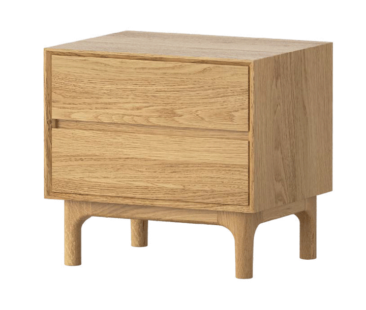 Evans American Oak Bedside table