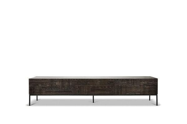 Ethnicraft Teak Tabwa TV Cupboard 240W/45D/51H