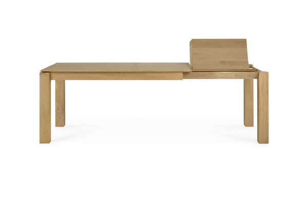 Ethnicraft Oak Slice Extendable Dining Table