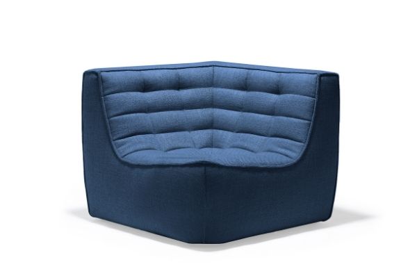 Ethnicraft N701 Sofa Corner in Blue