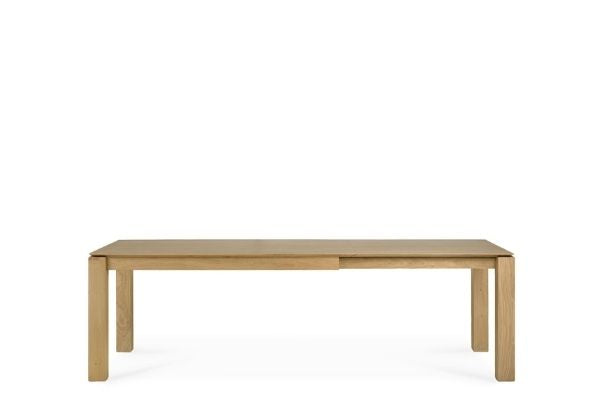 Ethnicraft Oak Slice Extendable Dining Table 180/280cm