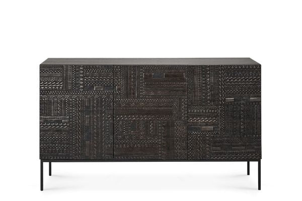 Ethnicraft Ancestors Teak Tabwa 3 Door Sideboard