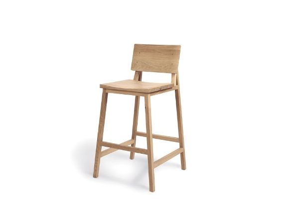 Ethnicraft Oak N3 Counter Stool