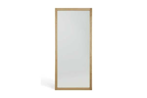 Ethnicraft Oak Light Frame Mirror