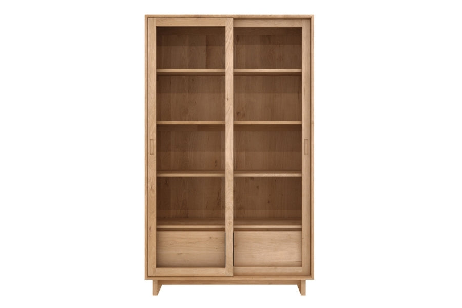 Ethnicraft Oak Wave Storage Cupboard