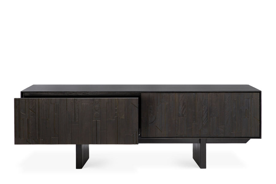 Ethnicraft Teak Mosaic TV Cupboard