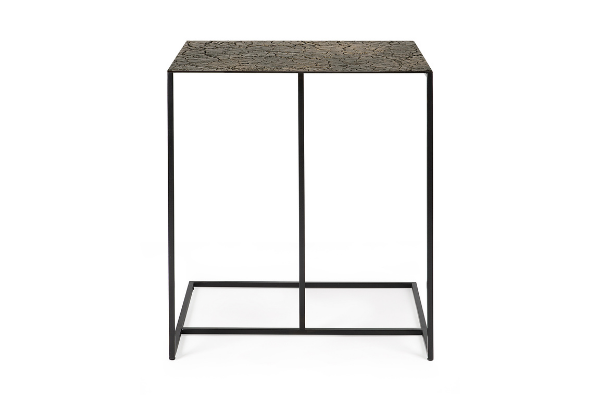 Ethnicraft Triptic Side Table - Lava Whisky