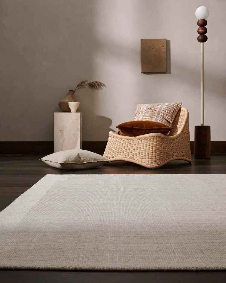 Weave Travertine Rug Buff