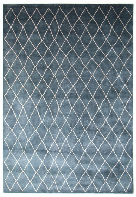 Bayliss Hume Rug Pitch Blue
