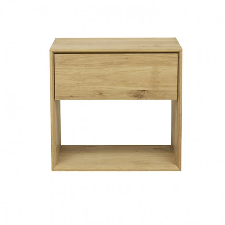 Ethnicraft Oak Nordic II Bedside Table - Tall