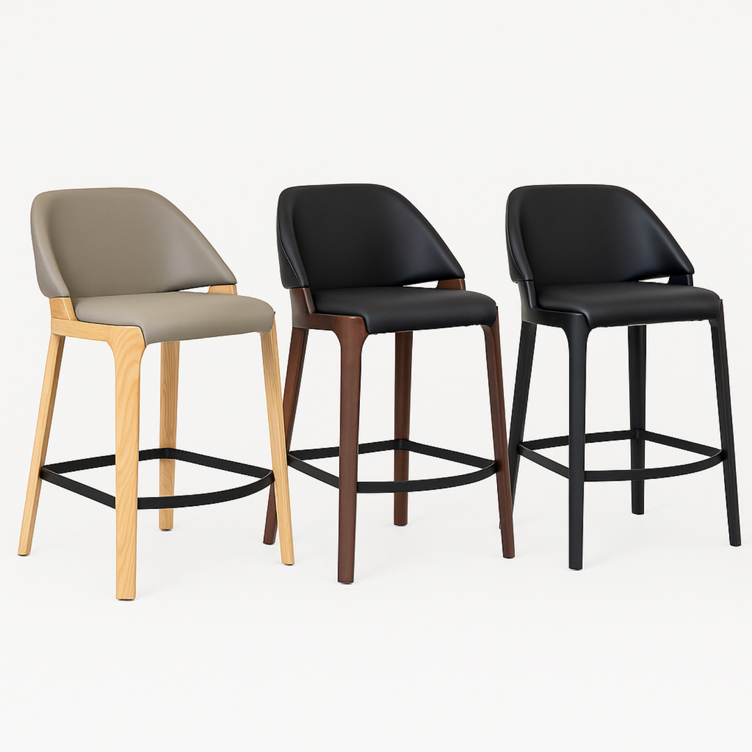 Tia Stool - Black/Black