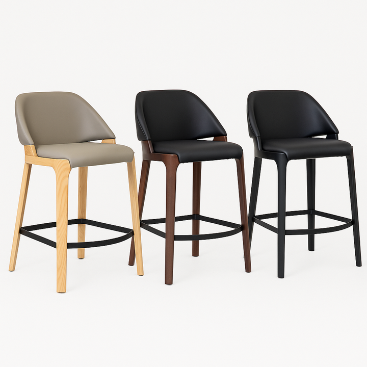 Tia Stool - Black/Black