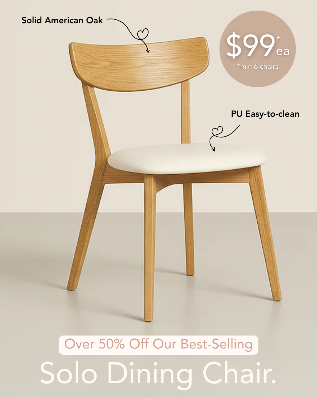 Solo Oak Dining Chair