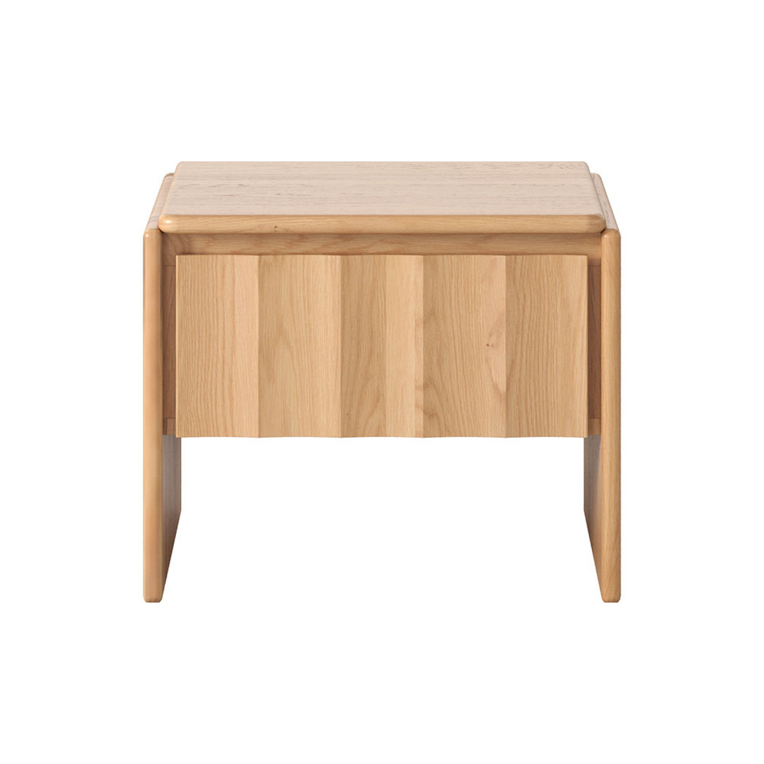 Bondi Fluted Oak Side Table