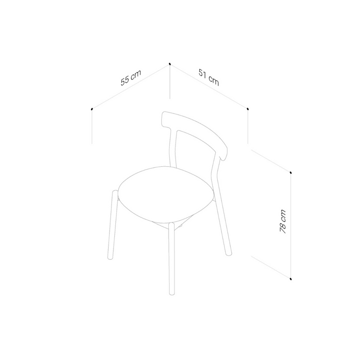 Conway Oak Dining Chair