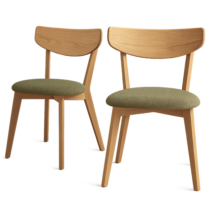 Solo Oak Dining Chair - Forest