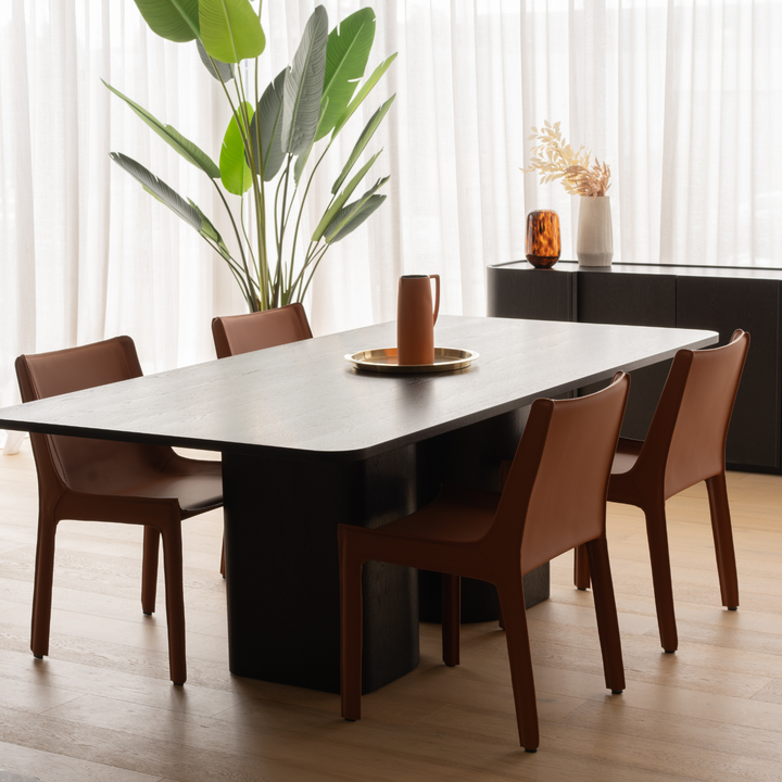 Cambridge Black Oak Dining table