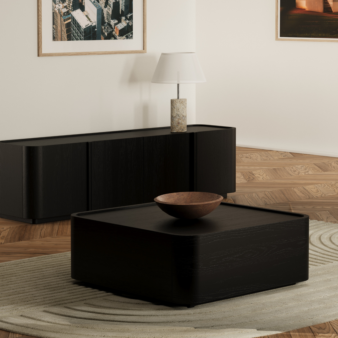 Cambridge Black Oak Coffee Table