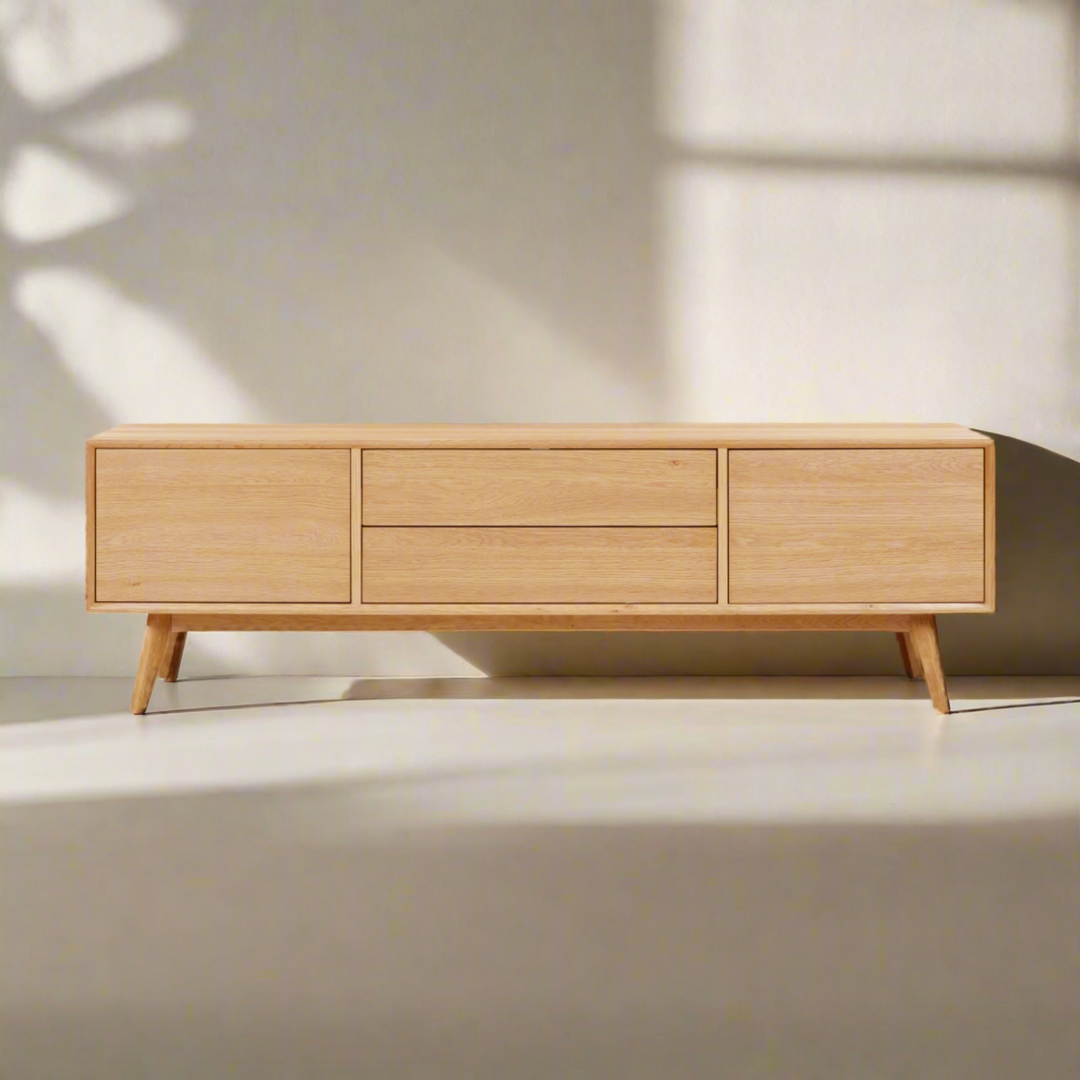 Contour Oak TV Unit