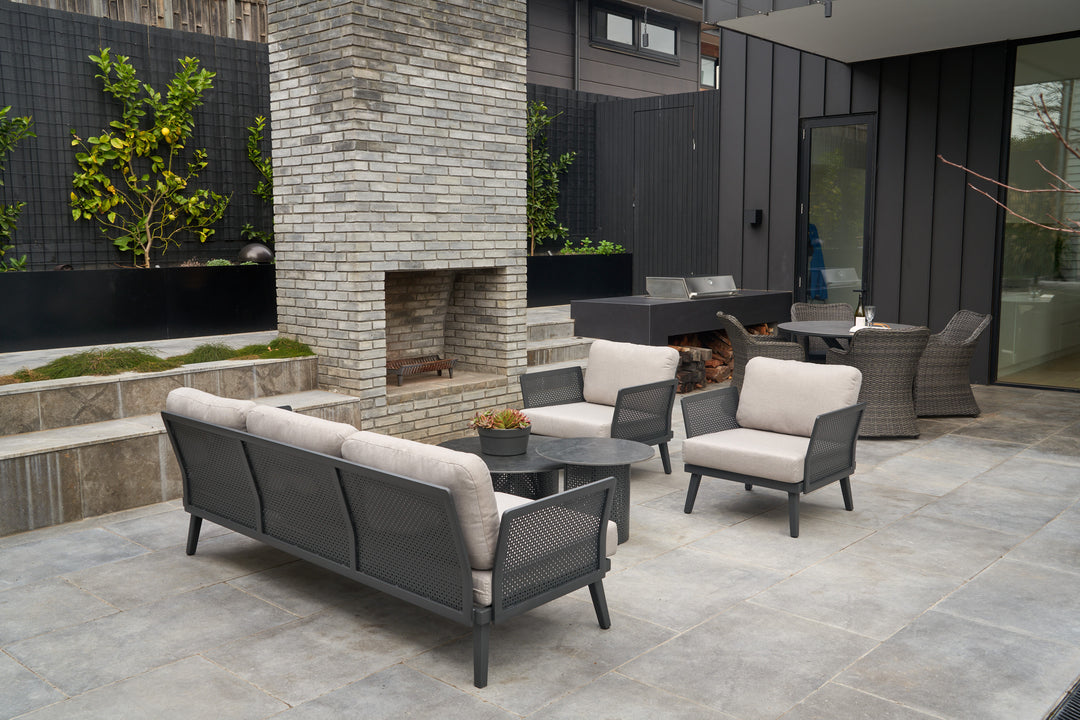 Brussels 5 piece outdoor sofa setting