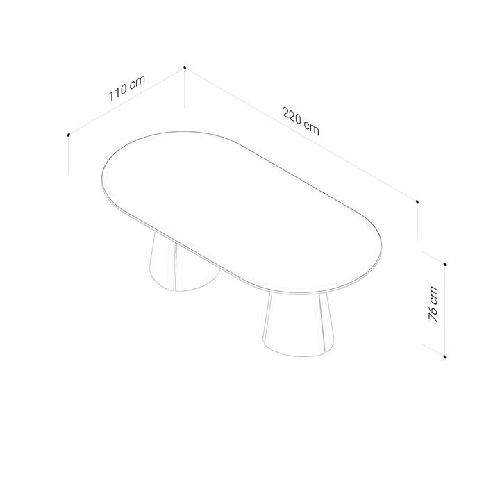 Galway Dining Table 220cm