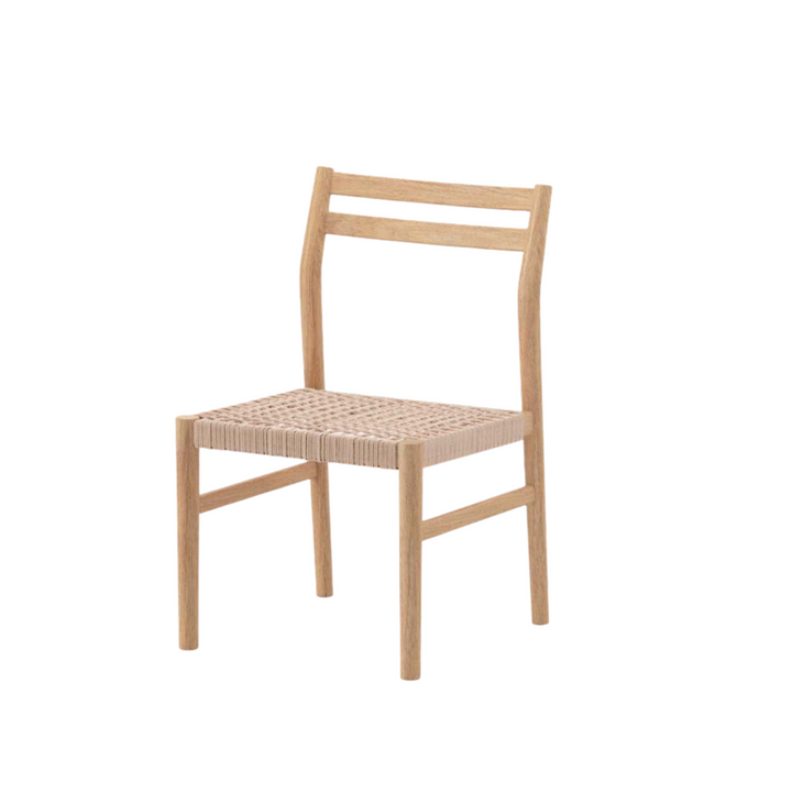 Lorna Wound Rope Oak Dining Chair