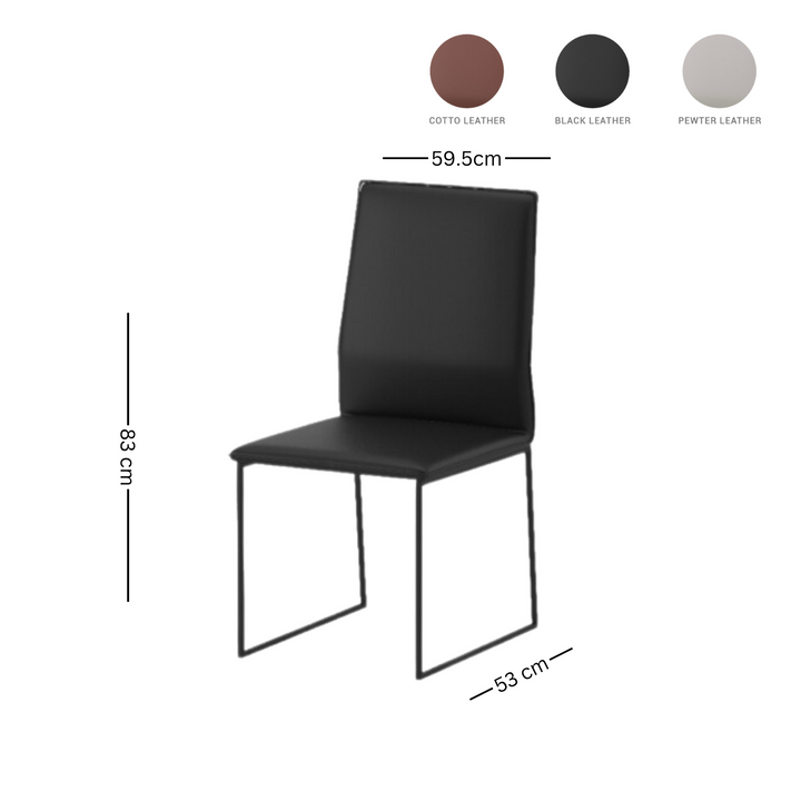 Nicola Leather Dining Chair