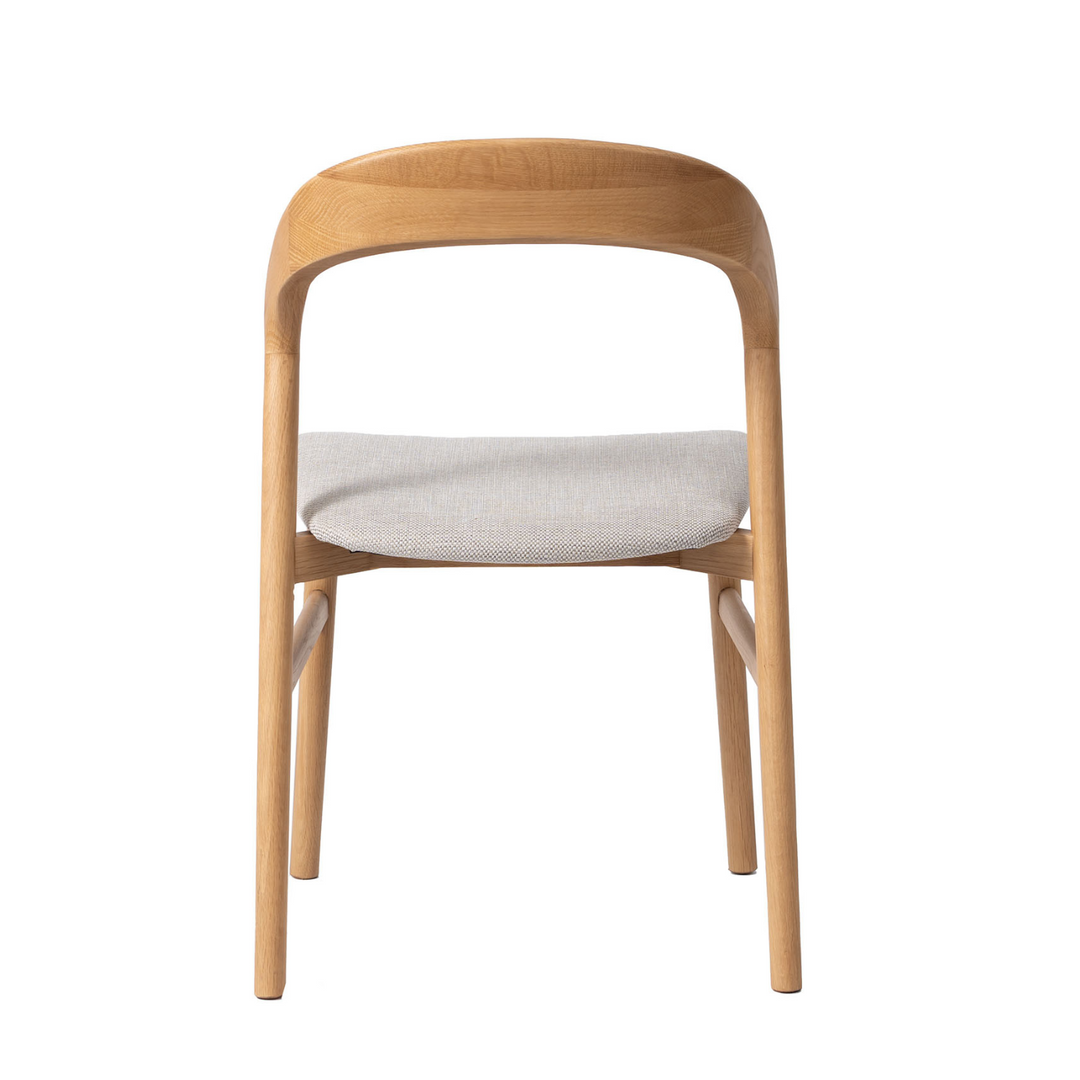 Tempo Oak & Fabric Dining Chair