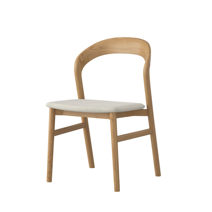 Tempo Oak & Fabric Dining Chair