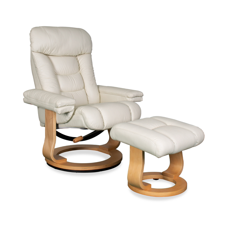 Bianco LuxeSofa Leather Recliner