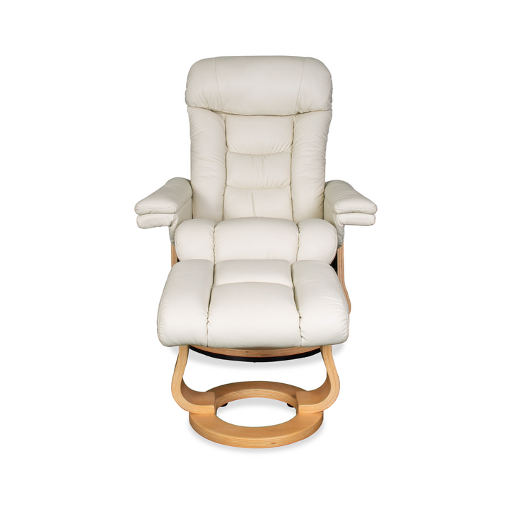 Bianco LuxeSofa Leather Recliner