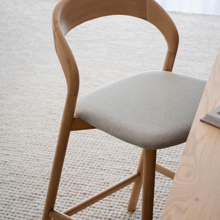 Tempo Stool - Oak / Silver Sage