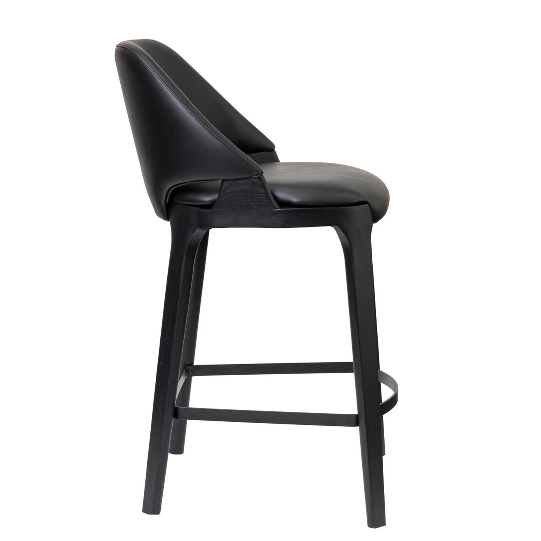 Tia Stool - Black/Black