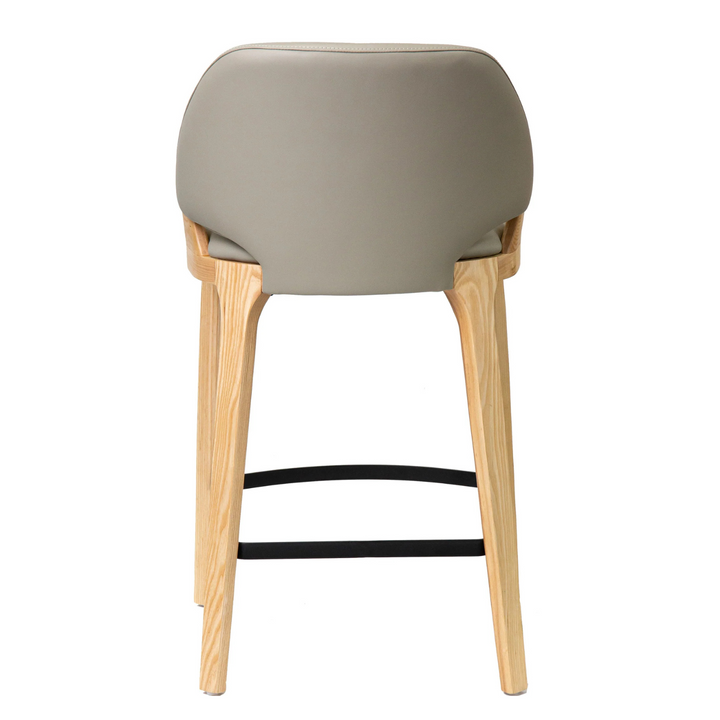 Tia Stool - Natural/Pewter