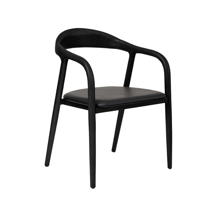 Lille Dining Chair - Black / Black