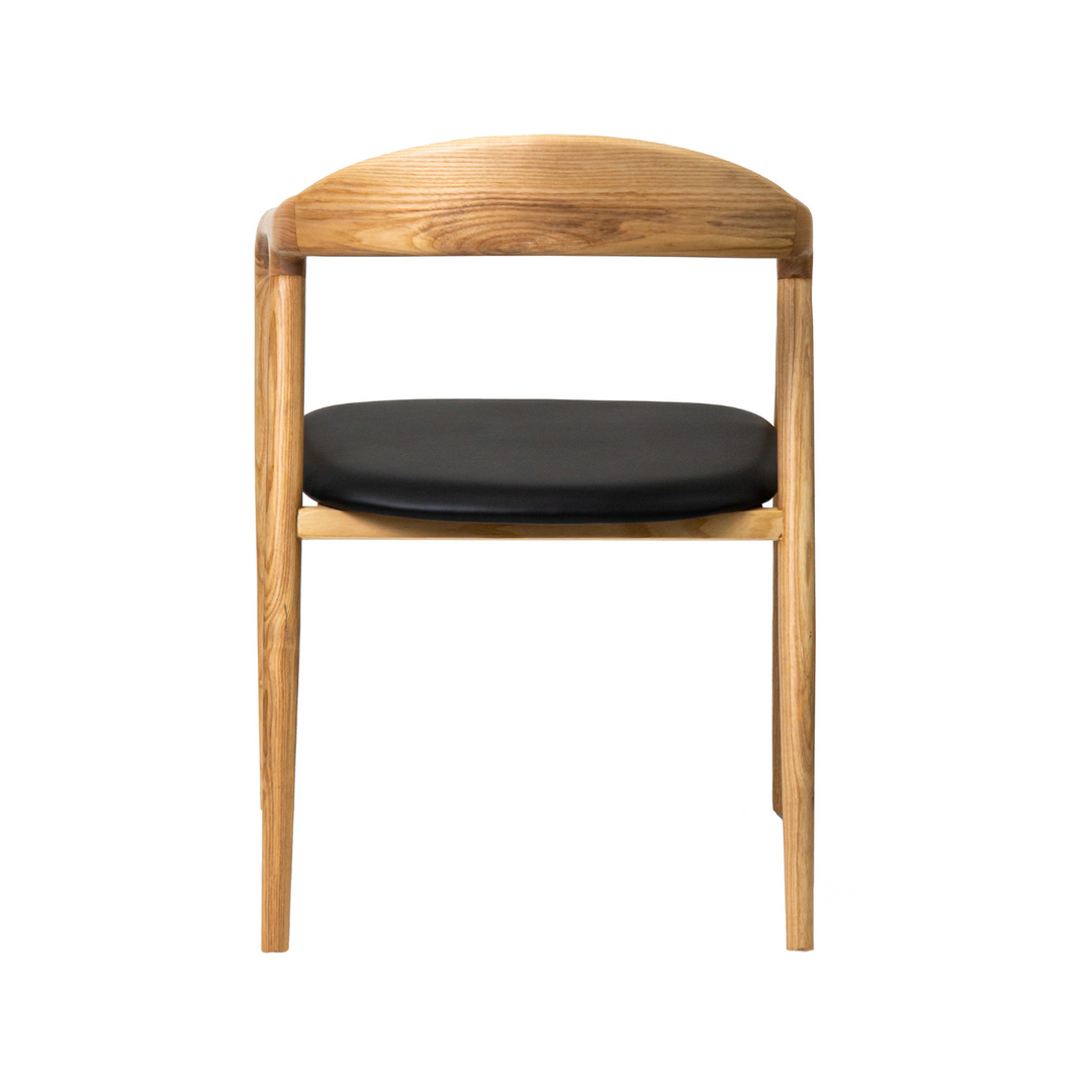 Lille Dining Chair - Natural / Black