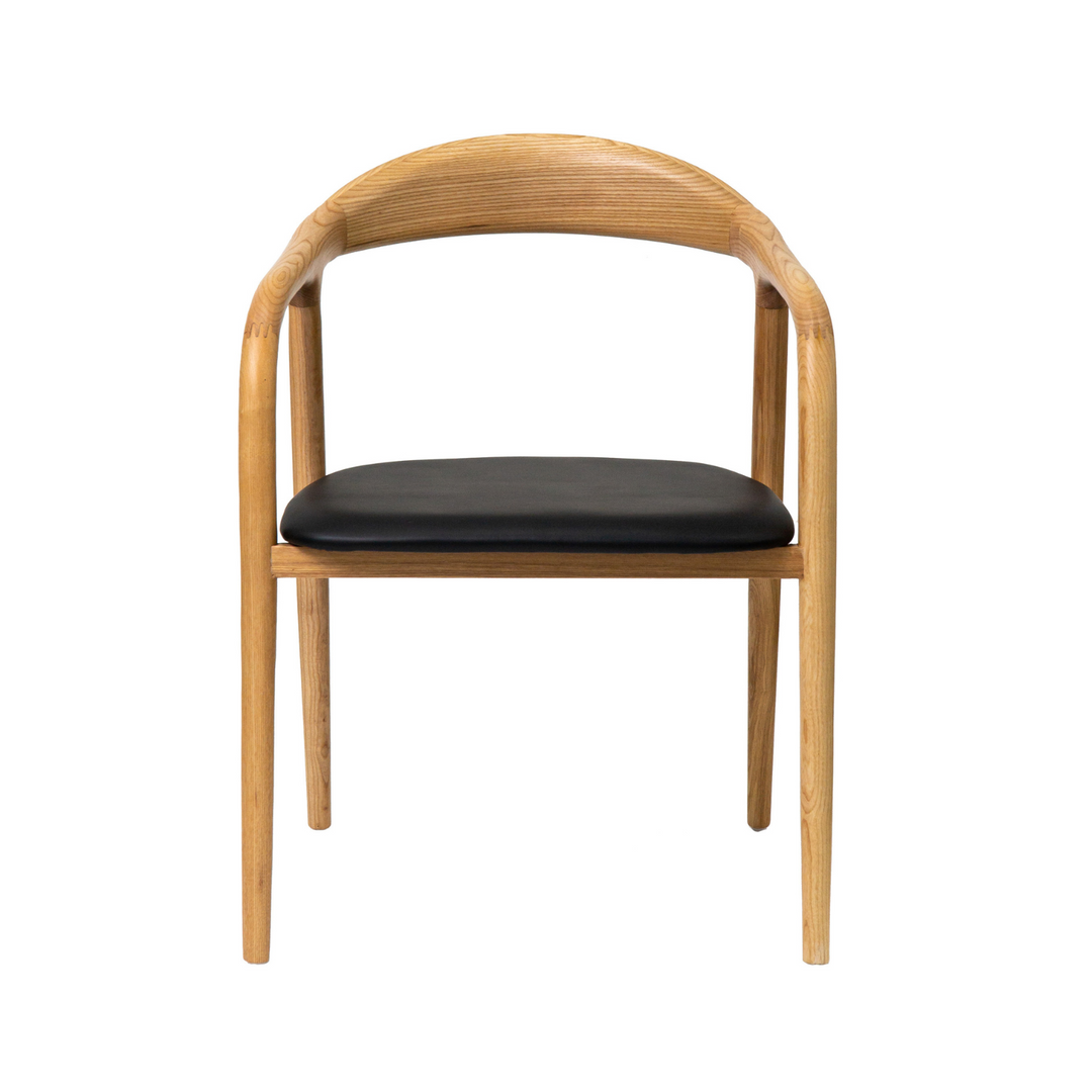 Lille Dining Chair - Natural / Black