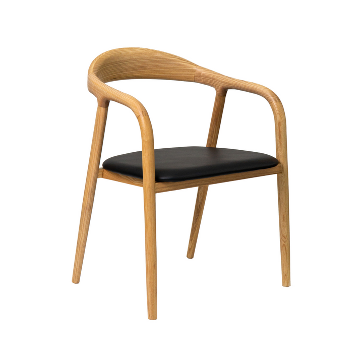 Lille Dining Chair - Natural / Black