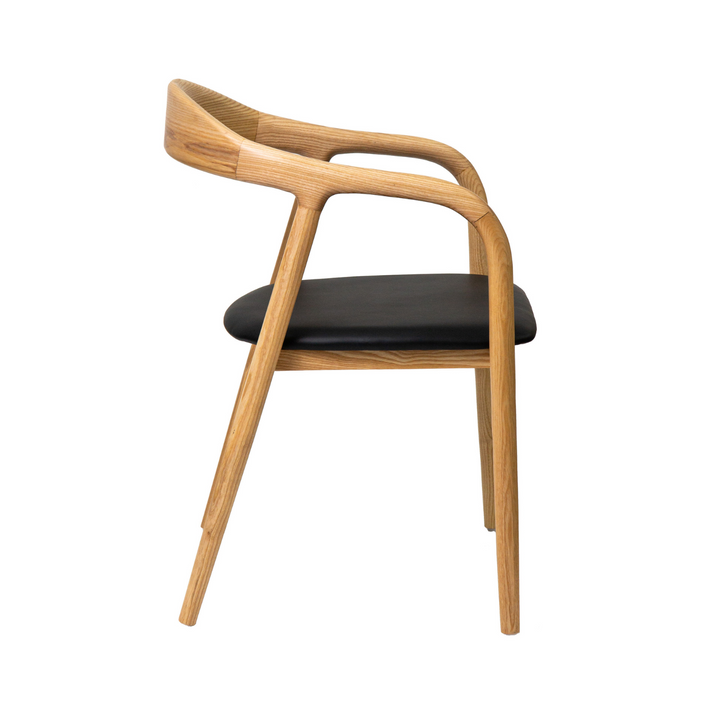 Lille Dining Chair - Natural / Black