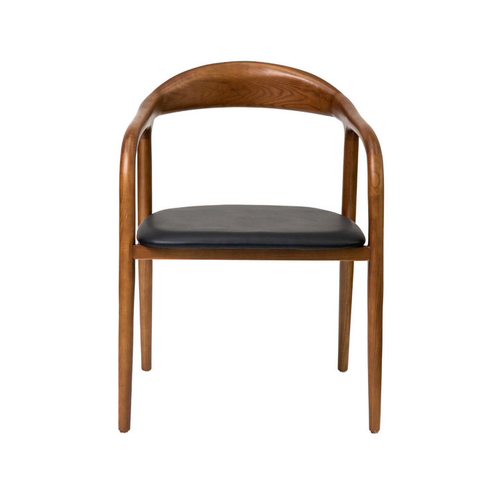 Lille Dining Chair - Walnut / Black