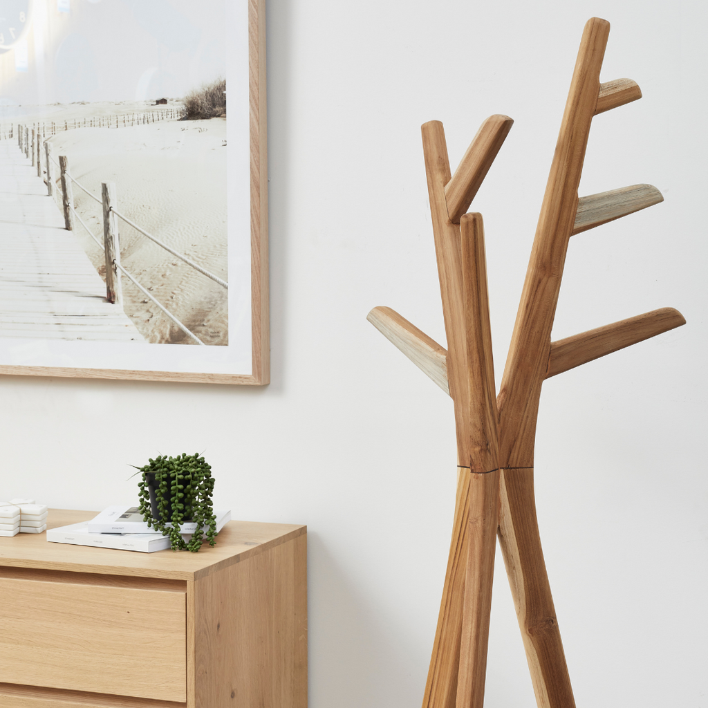 Coat rack hat discount stand