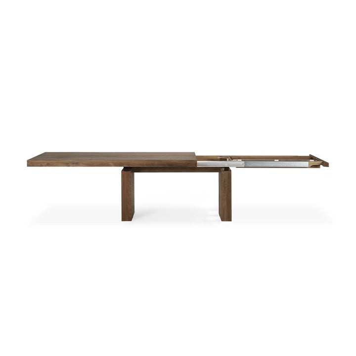 Ethnicraft Teak Double Extendable Dining Table