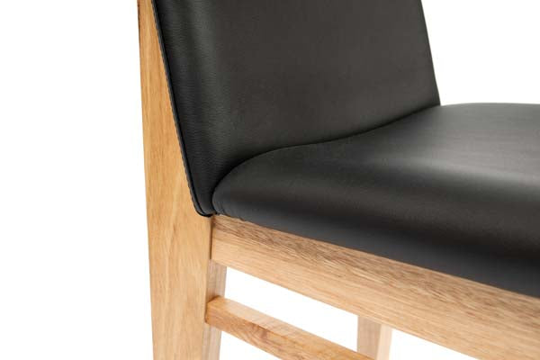 leather dining chair, black dining chair, modern dining chair, mid century dining chair, commercial dining chairs, commercial furniture, furniture geelong, furniture torquay, furniture ocean grove