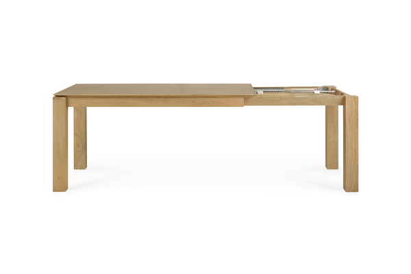 Ethnicraft Oak Slice Extendable Dining Table