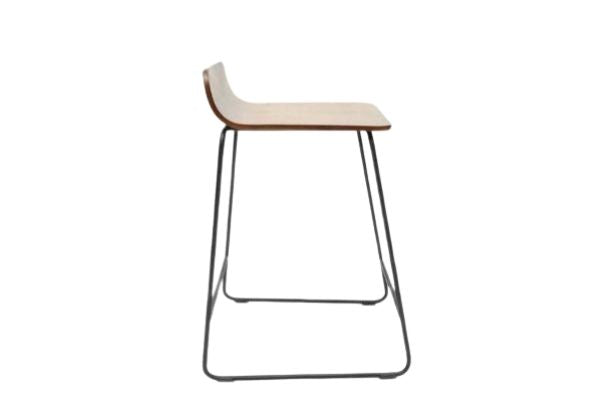 Lolli Counter Stool with Black Frame