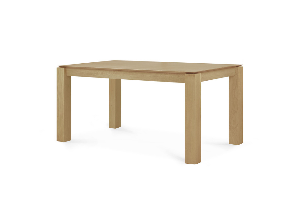 Ethnicraft Oak Slice Extendable Dining Table