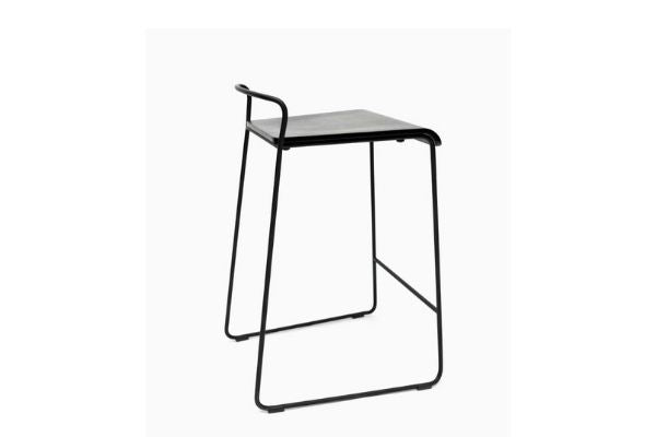 Transit Counter Stool with Black Frame